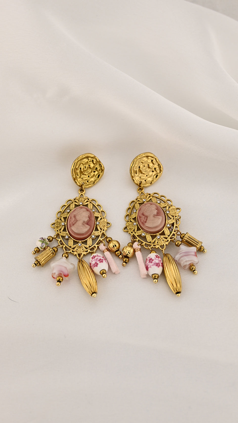Orecchini pendenti stile vintage