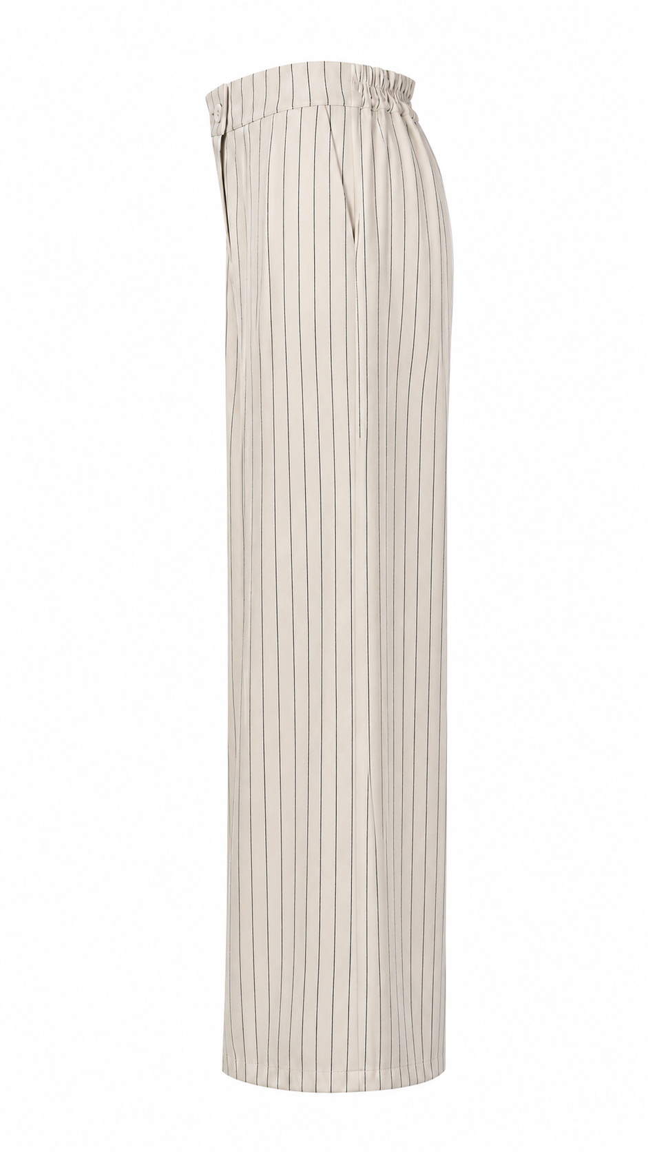Pantalone ampio a righe verticali