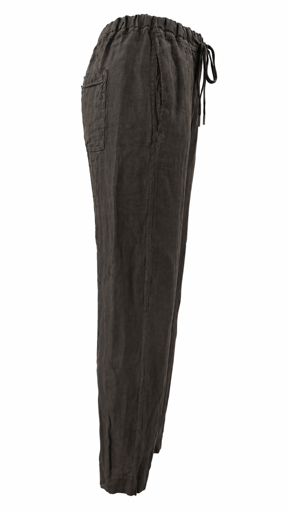 Pantalone a sigaretta in lino