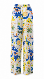 Pantaloni a fantasia tropicale