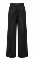 Pantalone ampio a righe verticali