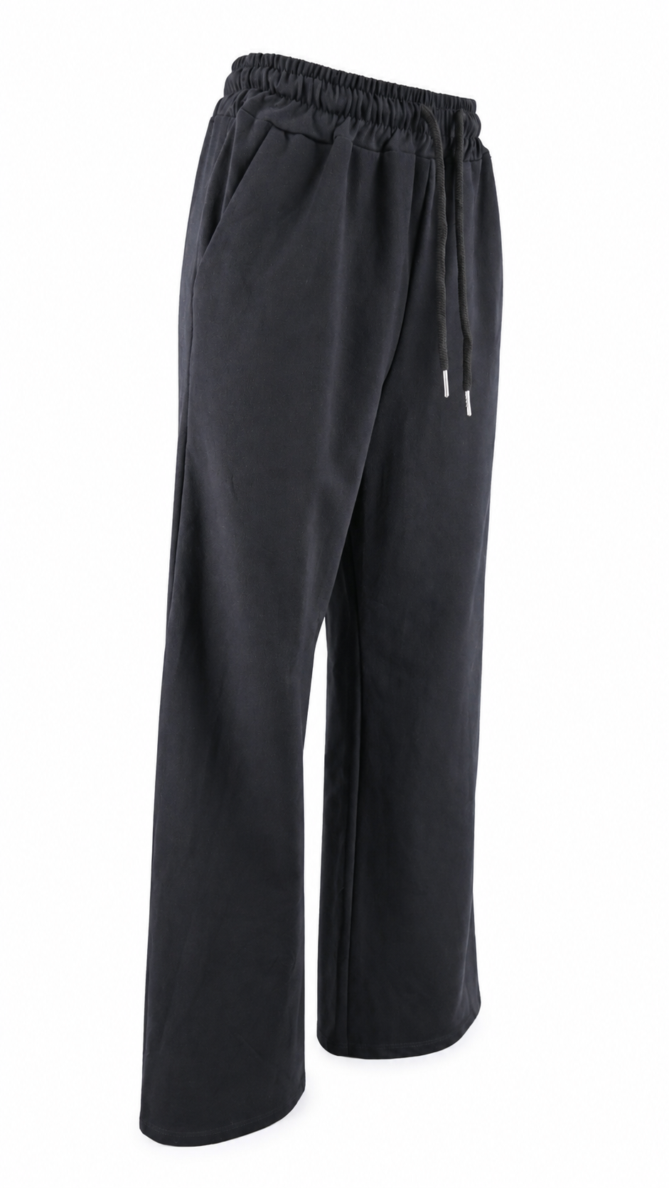 Pantaloni in cotone wide leg