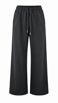 Pantaloni in cotone wide leg