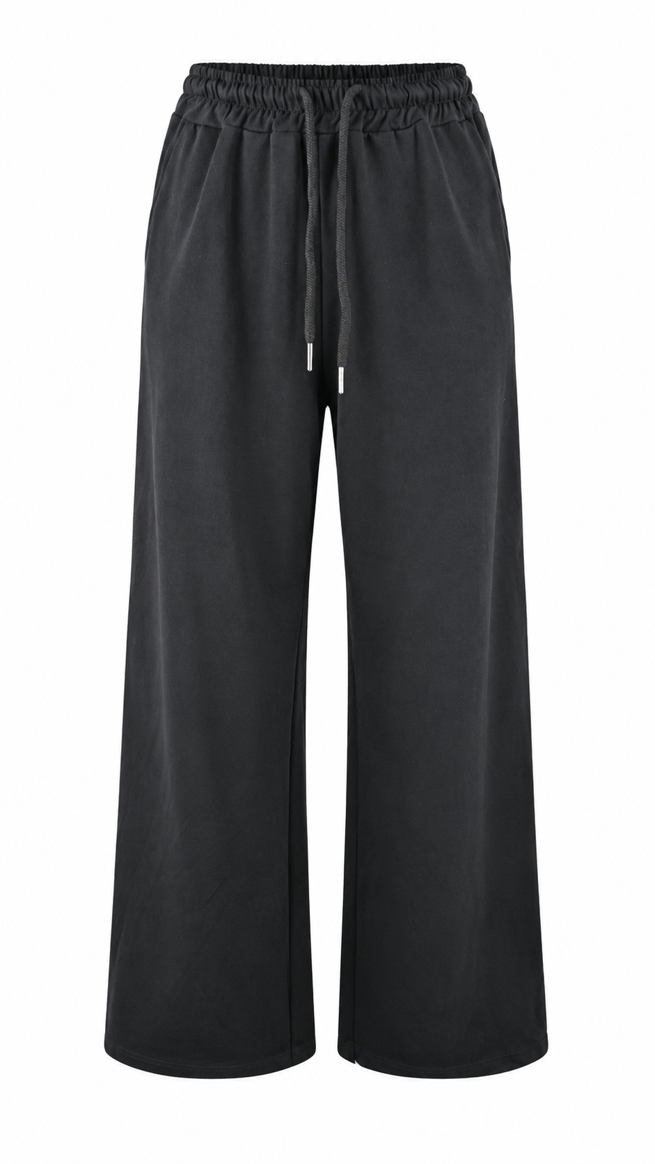 Pantaloni in cotone wide leg
