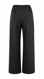Pantaloni in cotone wide leg