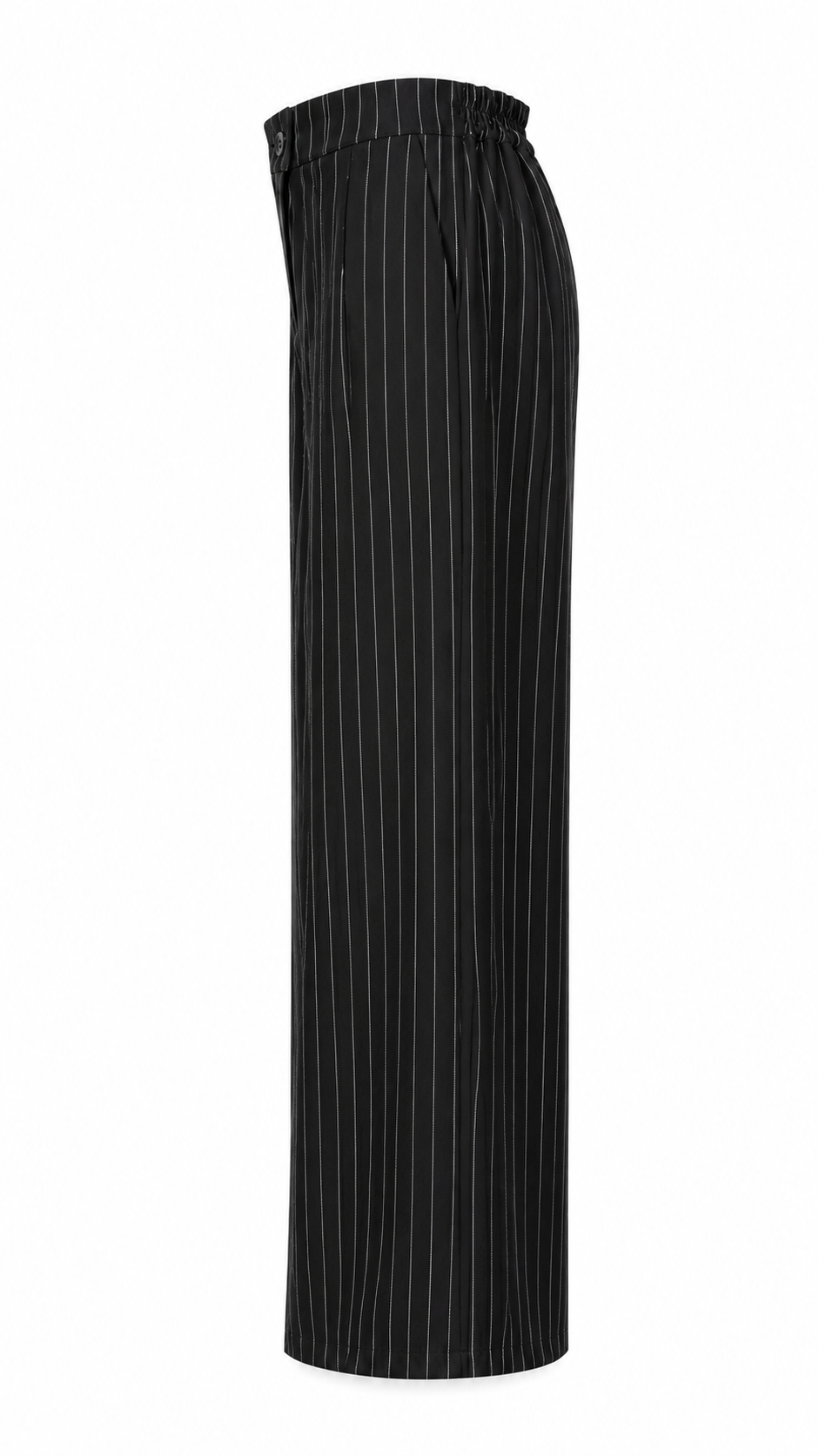 Pantalone ampio a righe verticali