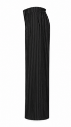 Pantalone ampio a righe verticali