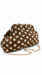 Clutch bag a pois