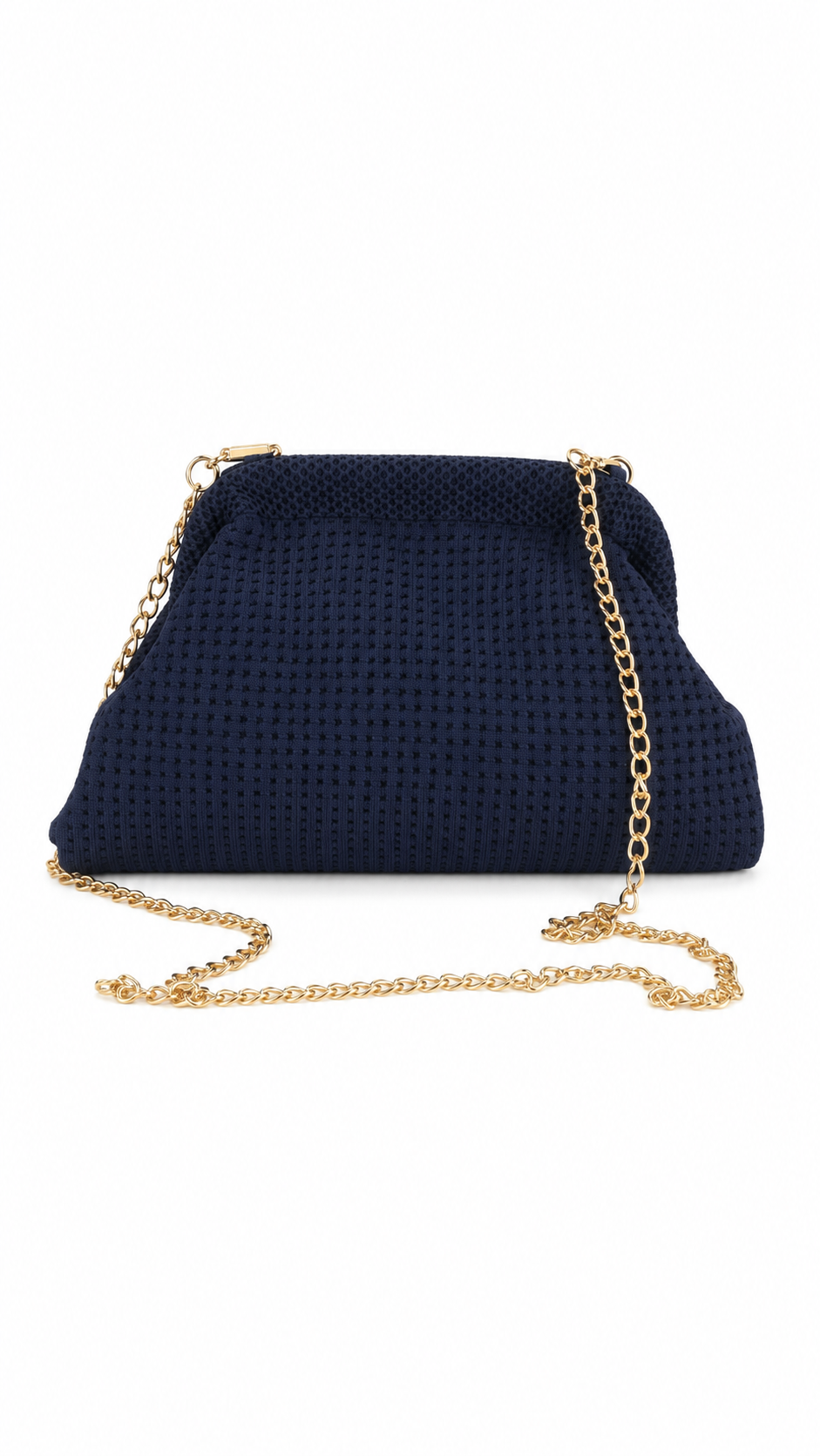 Bolso de mano a rayas