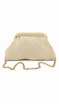 Bolso de mano a rayas