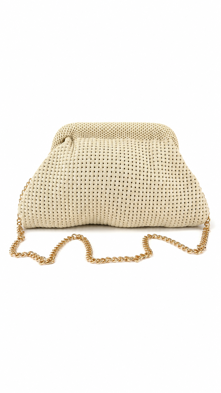 Bolso de mano a rayas