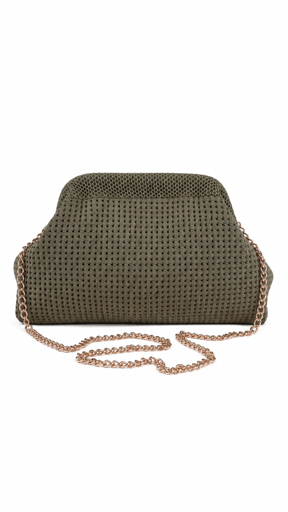Bolso de mano a rayas