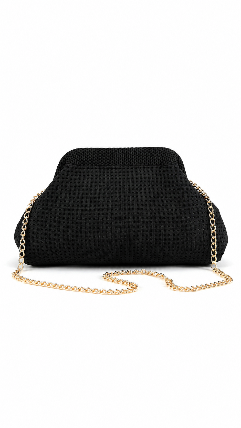 Bolso de mano a rayas