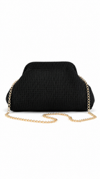 Bolso de mano a rayas