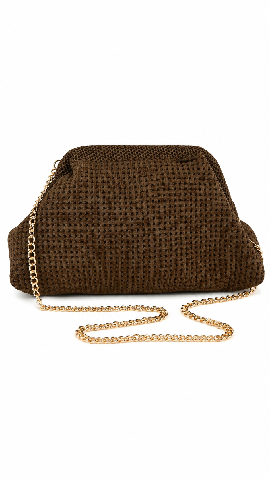 Bolso de mano a rayas