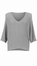 Maglia traforata oversize