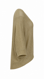 Maglia traforata oversize