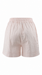 Pantaloncini in lino e cotone
