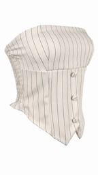 Gilet a corsetto senza spalline