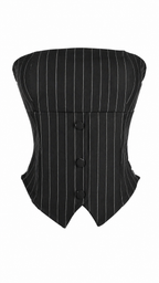 Gilet a corsetto senza spalline