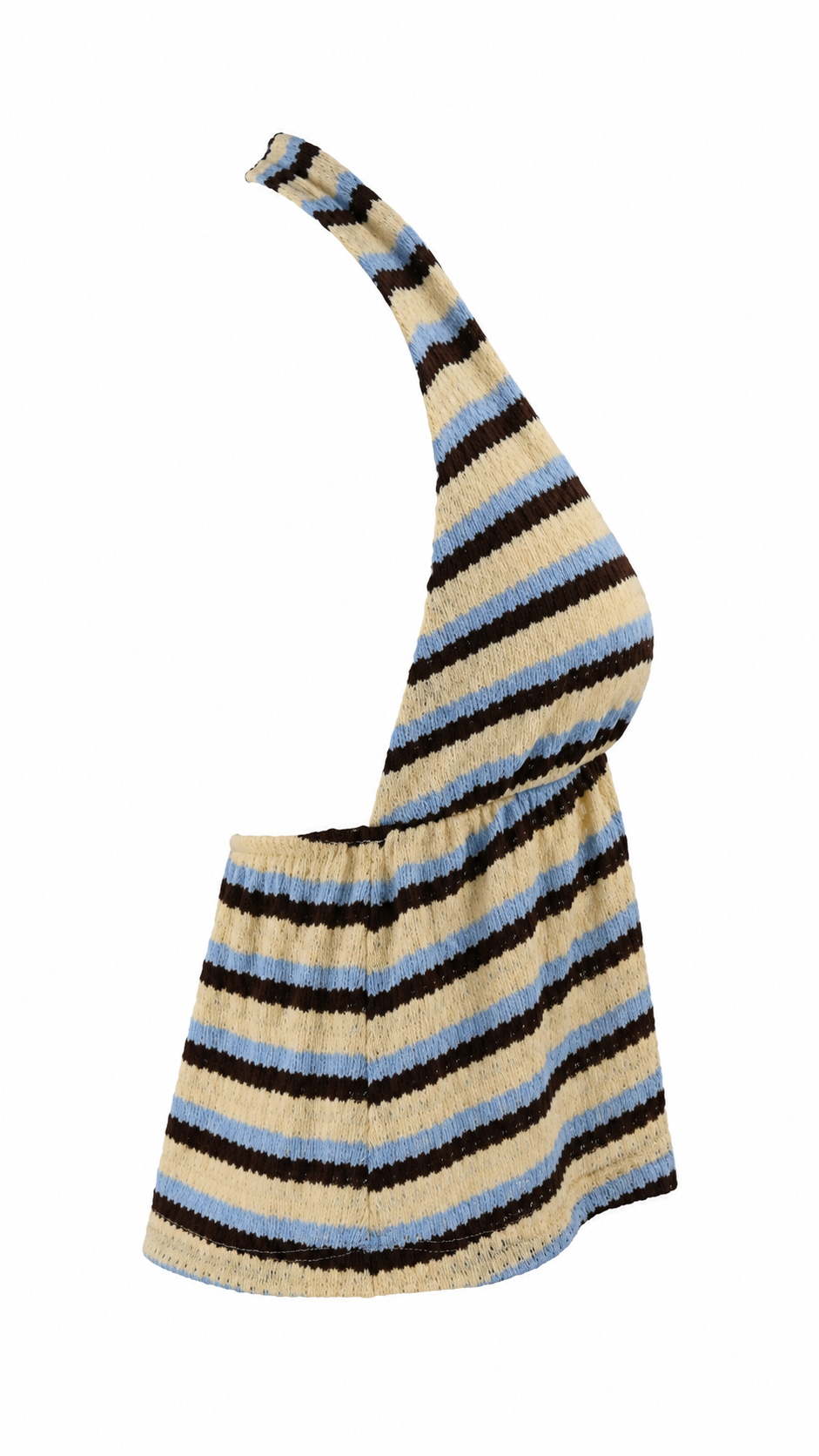 Top halter a righe