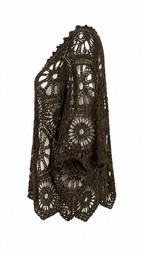 Maglia effetto crochet