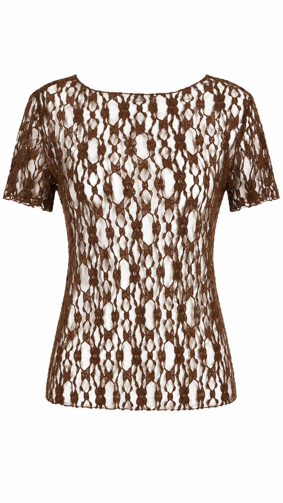 T-shirt in pizzo
