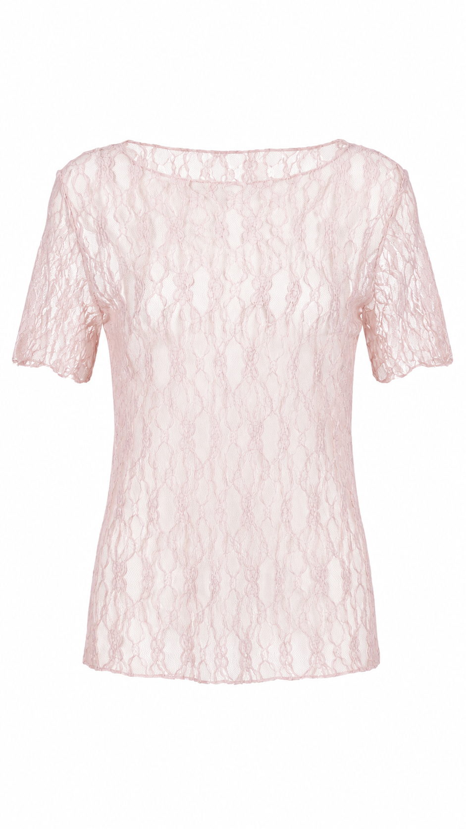 T-shirt in pizzo