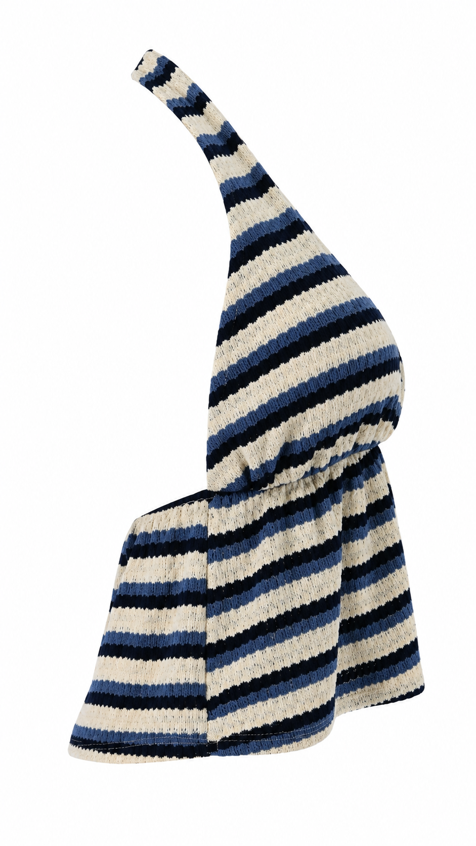 Top halter a righe