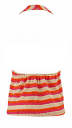 Top halter a righe