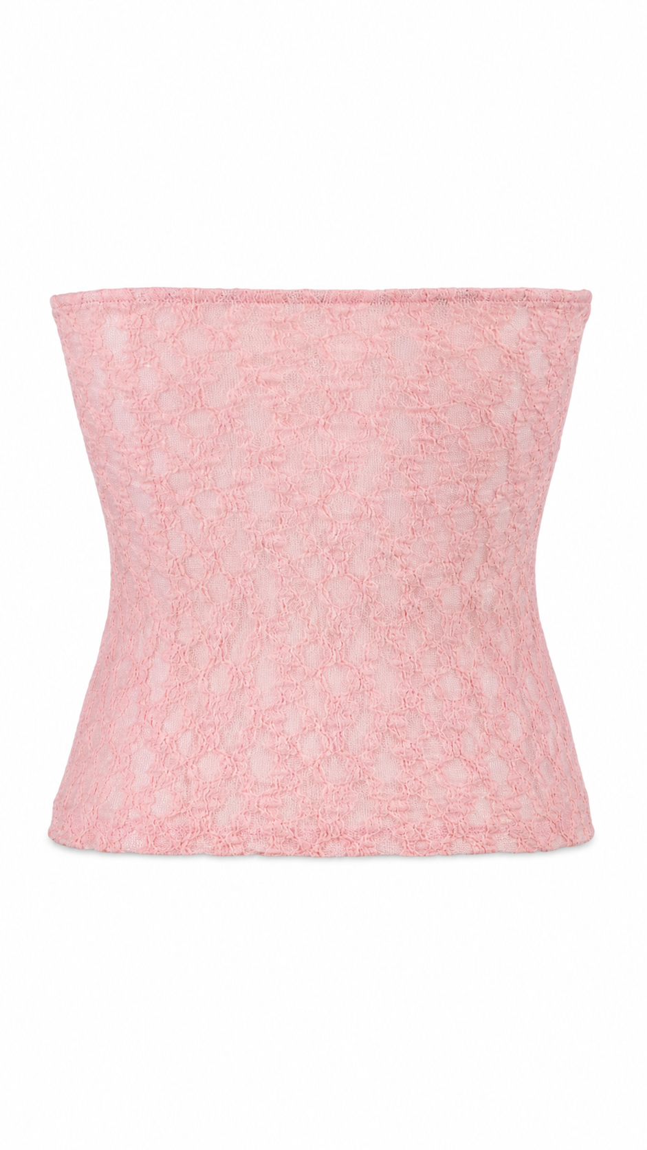 Top fascia in pizzo asimmetrico