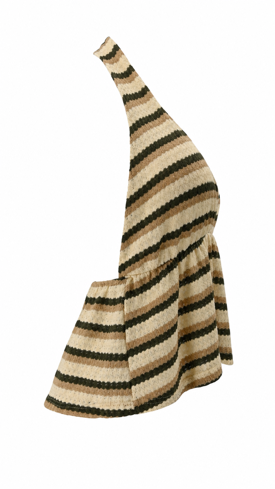 Top halter a righe