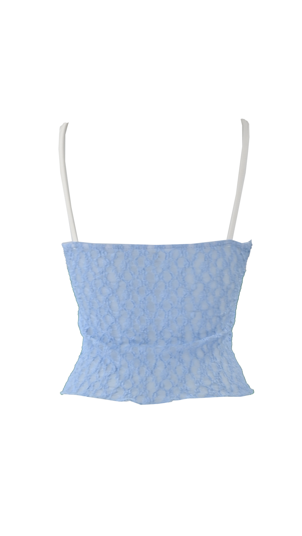 Top corto in pizzo