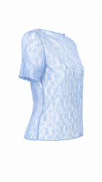 T-shirt in pizzo