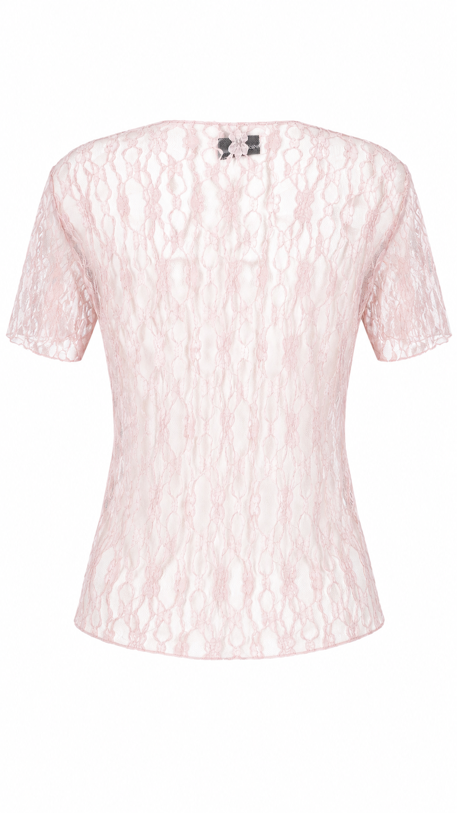 T-shirt in pizzo