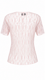 T-shirt in pizzo