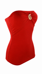 Top a fascia con conchiglia