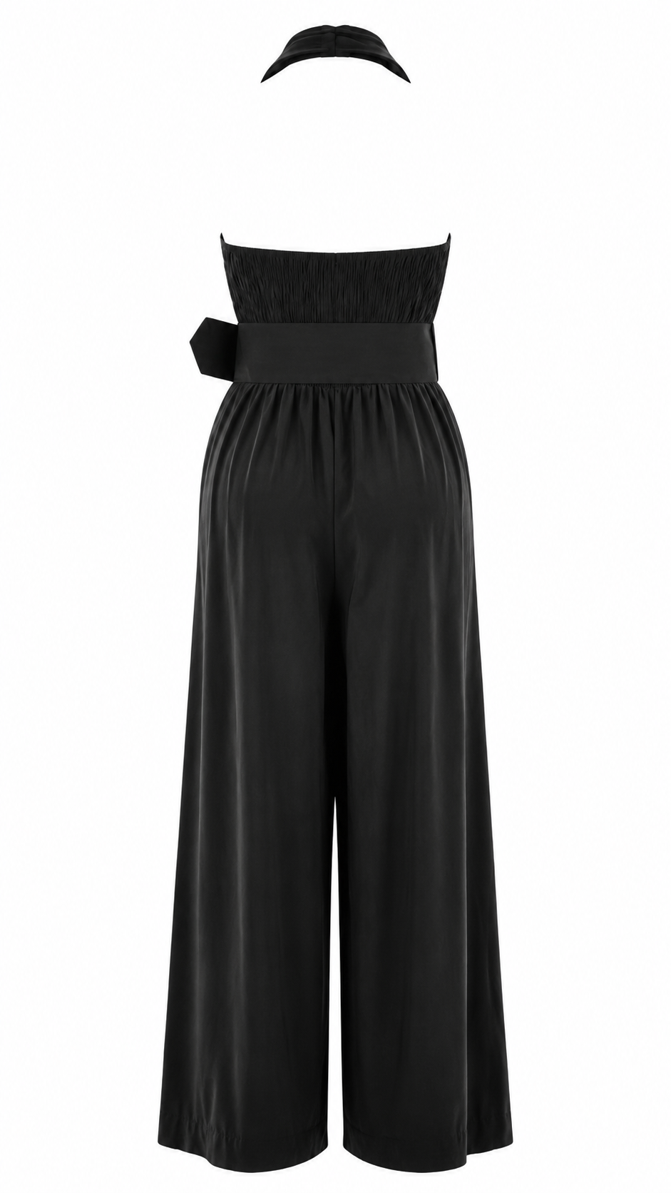 Strapless short dress with tiered skirt