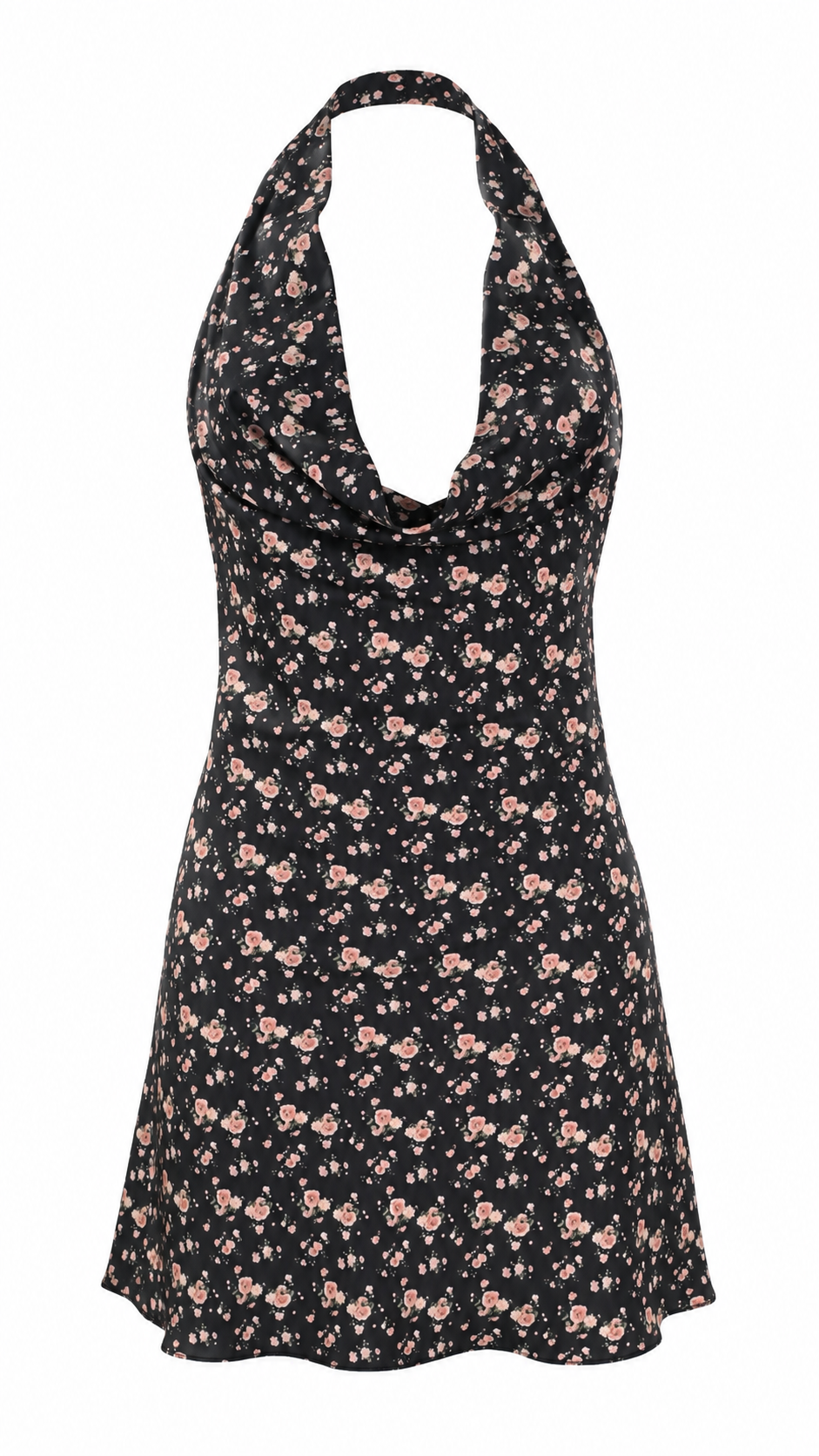 Strapless short dress with tiered skirt