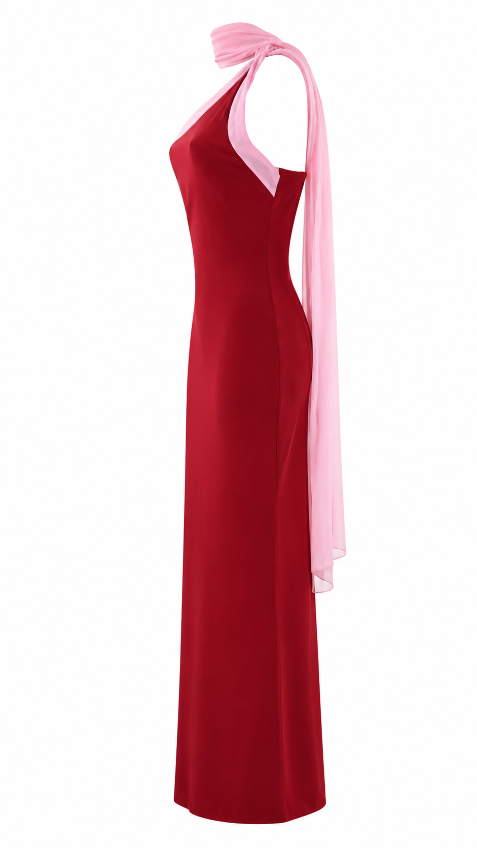 Strapless short dress with tiered skirt