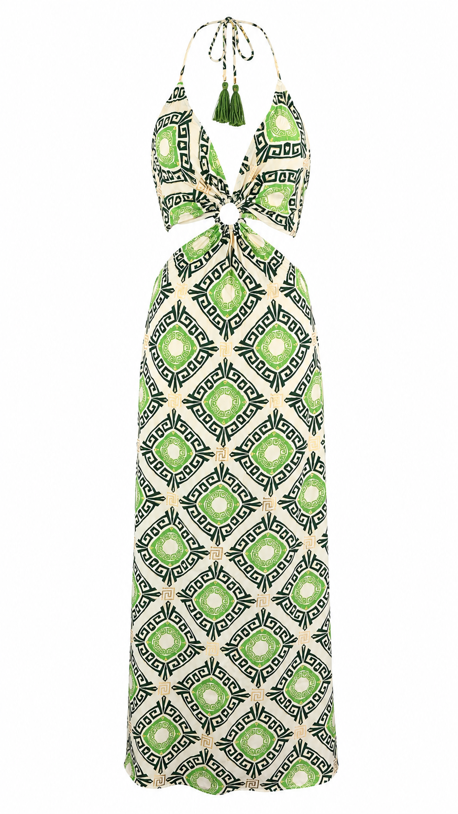 Strapless short dress with tiered skirt